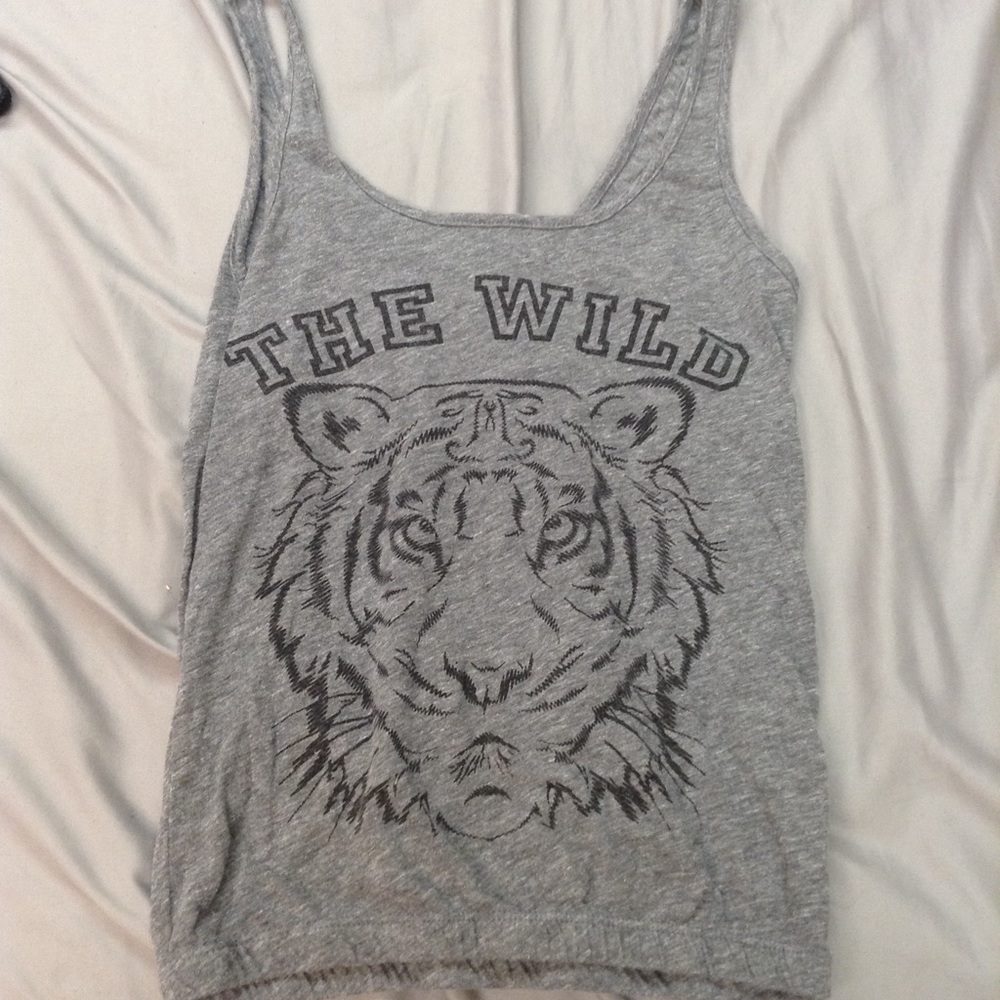 Comfy Grey Gym Tank